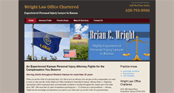 Desktop Screenshot of bcwrightlaw.com